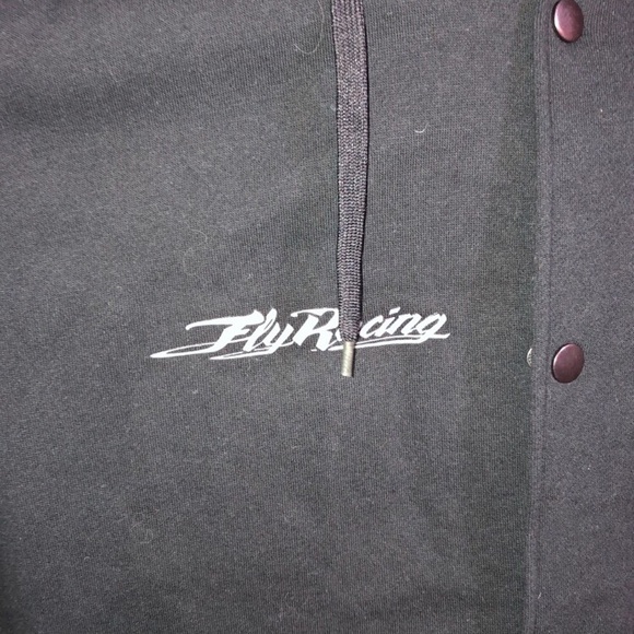 Fly racing mens jacket sweatshirt size medium motor cross/ snowmobiling outdoors - Picture 2 of 8